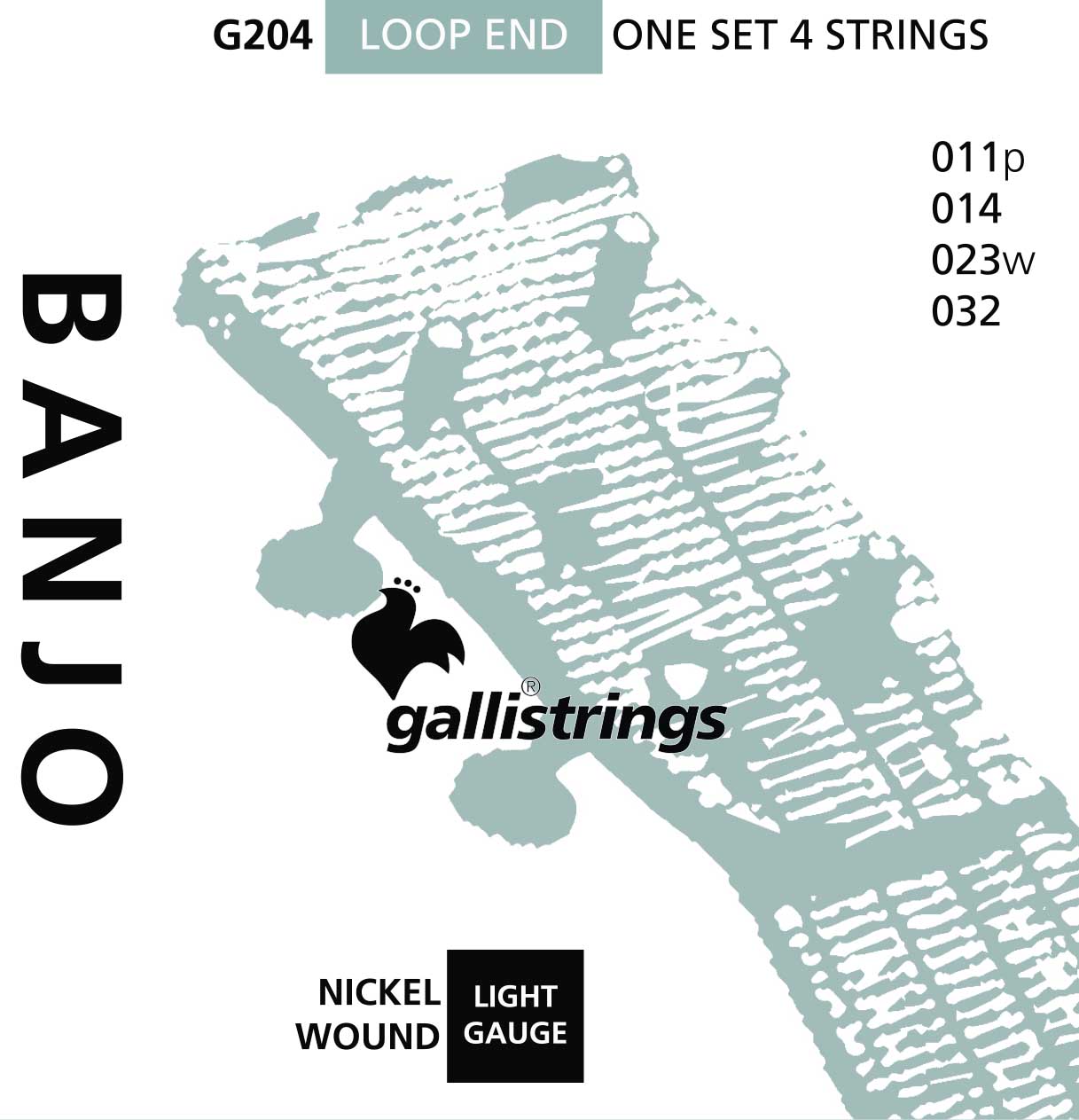 G204 - 4 strings tenor banjo
